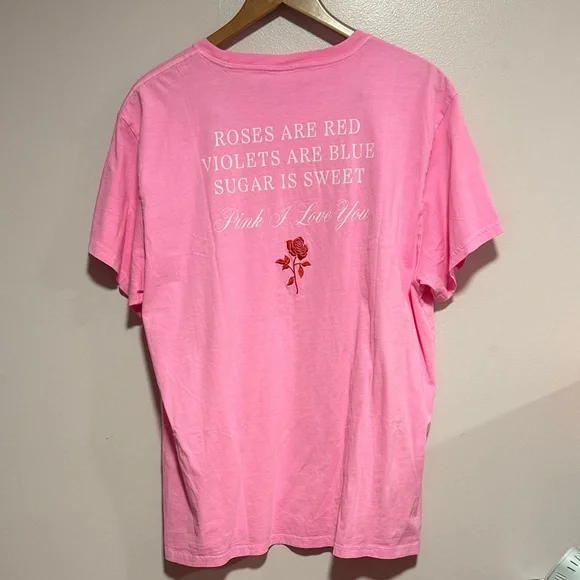 PINK Victoria's Secret Pink Short Sleeve Tee - Picture 5 of 6